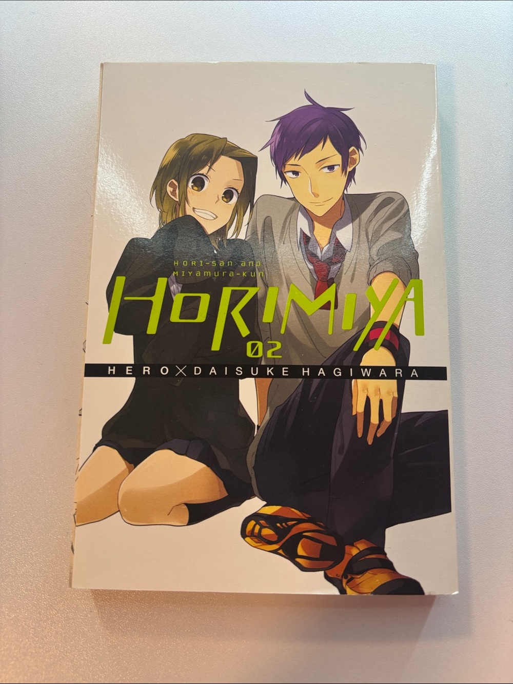Horimiya Vol. 02 Manga Paperback - Green Logo